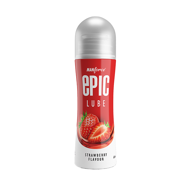 Manforce Epic Strawberry Lube Gel | Water-Based Lubricant Mankind Consumer Products Manforce Epic Strawberry Lube Gel | Water-Based Lubricant Mankind Consumer Products