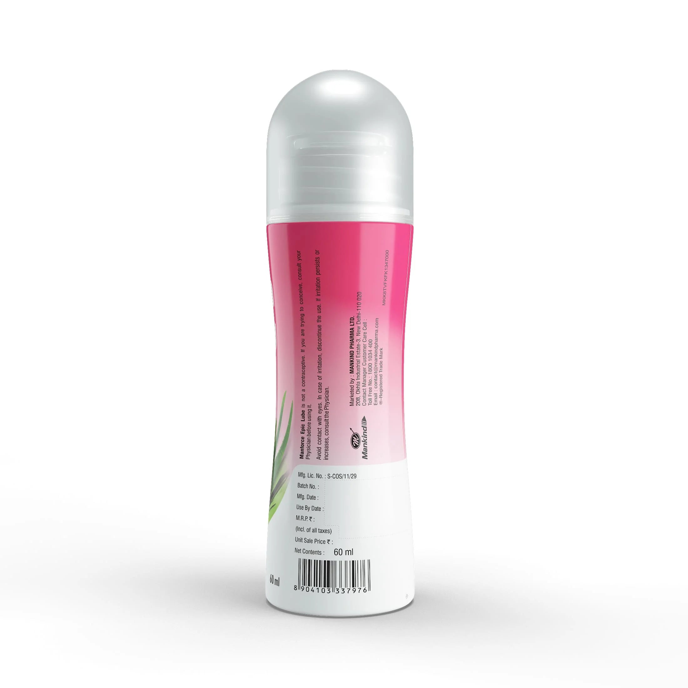 Manforce Epic Litchi Aloe Vera Gel Lube | Water-Based Lubricant Mankind Consumer Products Manforce Epic Litchi Aloe Vera Gel Lube | Water-Based Lubricant Mankind Consumer Products