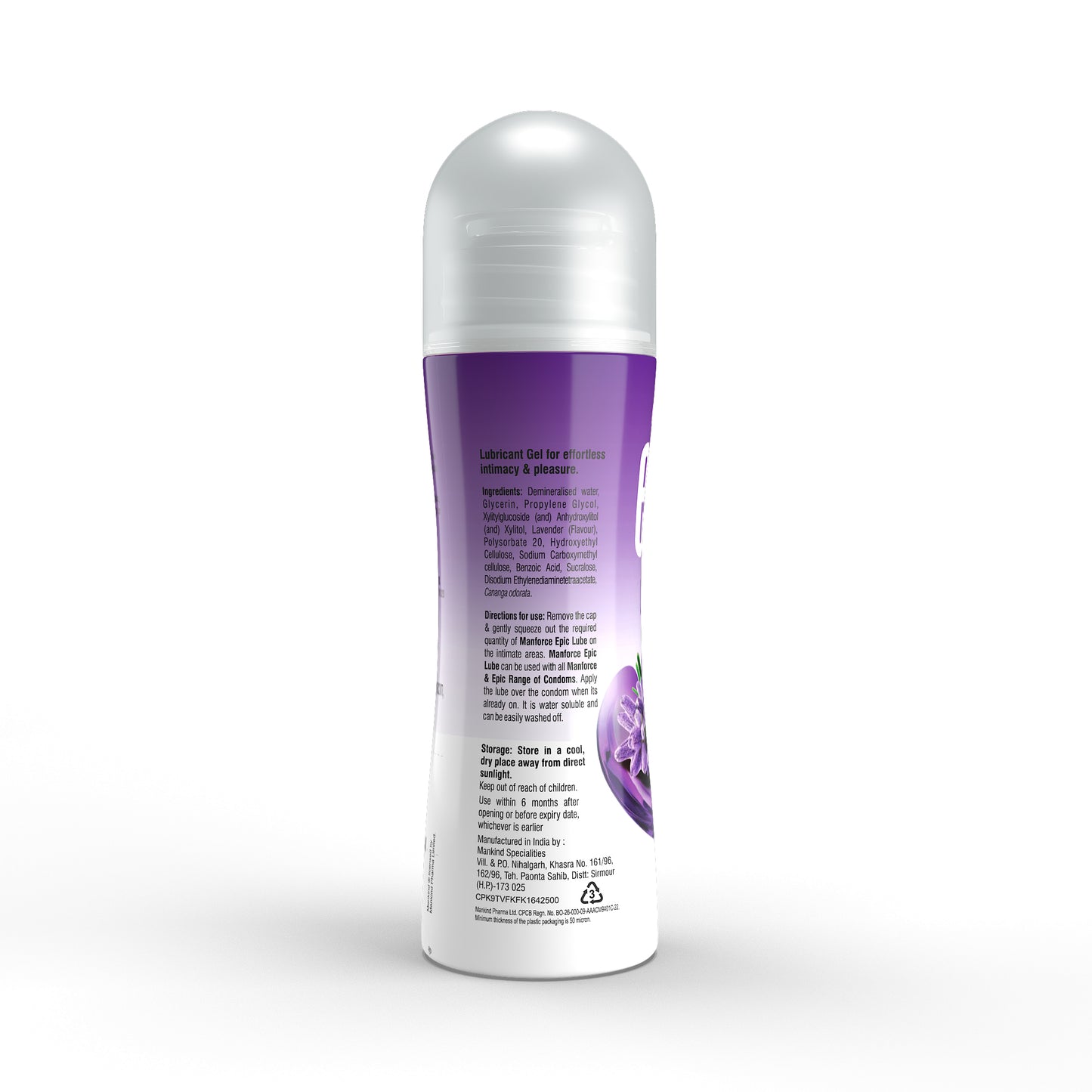 MANFORCE EPIC LUBE (Lavender Lube) 60ml