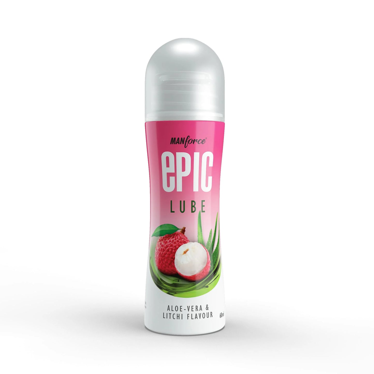 Manforce Epic Litchi Aloe Vera Gel Lube- 60 ml